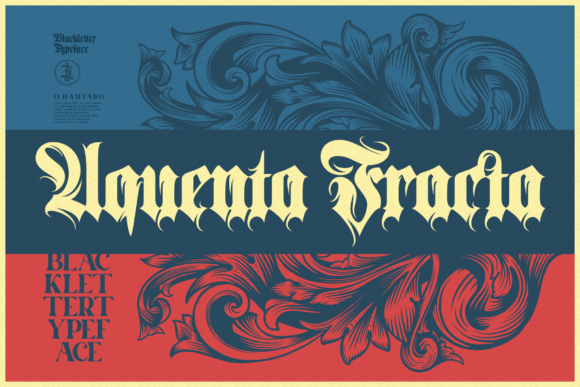 Aquenta Fracta Font: A Bold Choice for Branding with Character