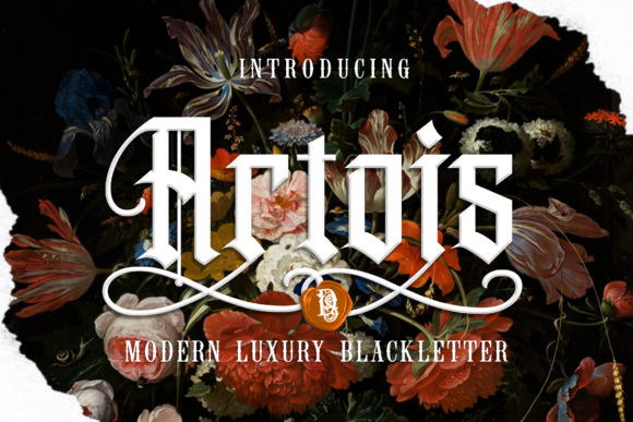 Artois Font: A Gothic Typeface for Handmade Elegance
