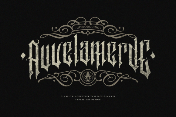 Auvelamerde: A Bold Typeface for Editorial Design