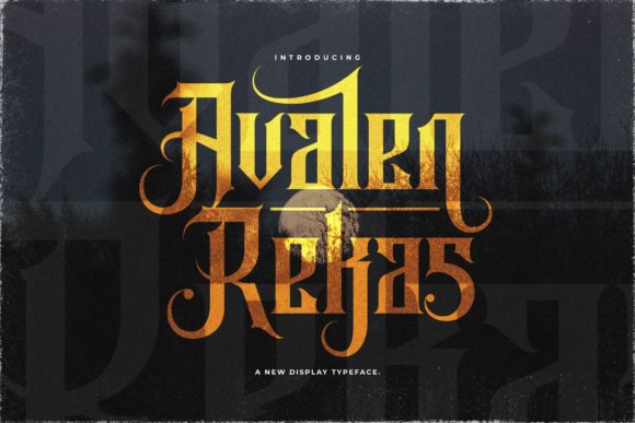 Avalen Rekas: A Blackletter Typeface That Elevates Brand Design