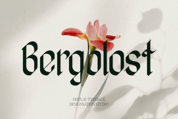 Bergolost: A Premium Blackletter Typeface for Editorial Design