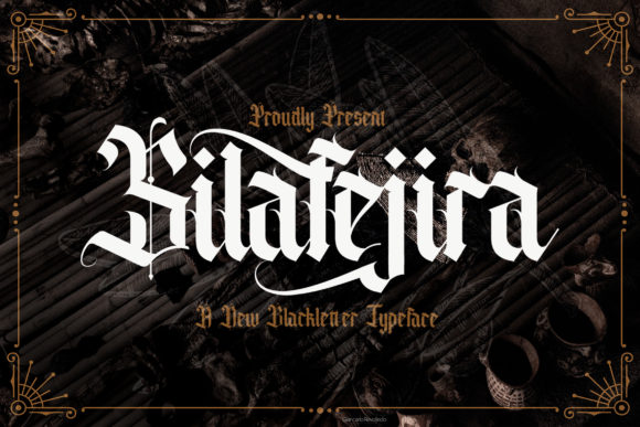 Bring Bold Elegance to Your Crafts with Silafejira Font