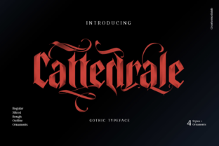 Cattedrale Font: A Gothic Blackletter for Memorable Branding