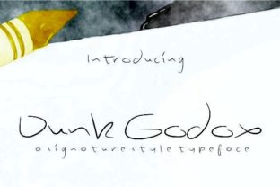 Dunk Godox: A Playful Typeface for Editorial Creativity