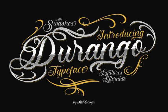 Durango Font: Gothic Elegance for Editorial Design