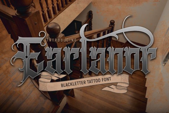 Earlanor Font Review: A Modern Blackletter Typeface for Bold Branding