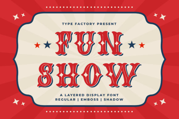 Fun Show: A Playful Blackletter Typeface for Creative Branding
