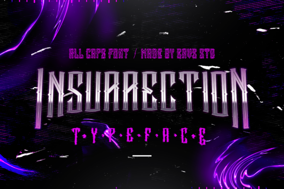 Insurrection Font: A Bold Typeface for Digital Design