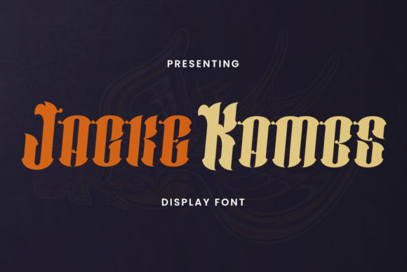 Jacke Kambs: A Bold Blackletter for Branding and Creative Projects