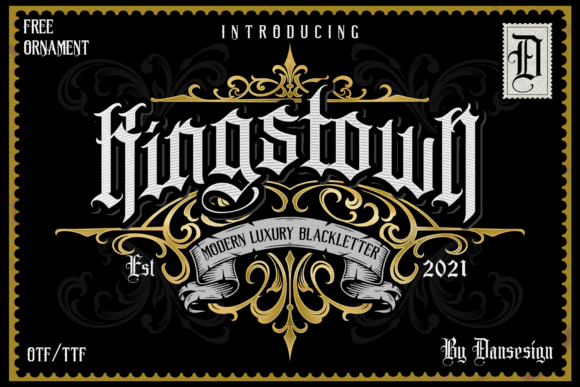 Kingstown Typeface: A Bold Choice for Editorial Design