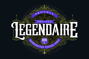 Legendarie Font: A Blackletter Typeface That Elevates Handmade Creations