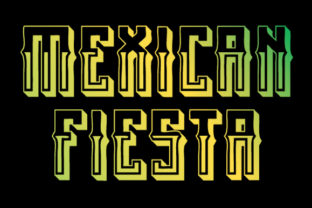 Mexican Fiesta Font: A Festive Typeface for Digital Design