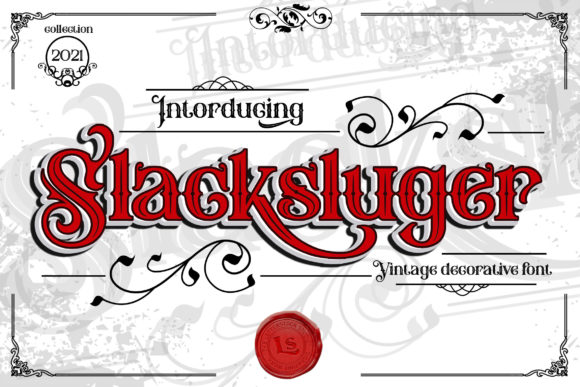 Slacksluger Font: Spooky Typography for Strong Marketing Impact