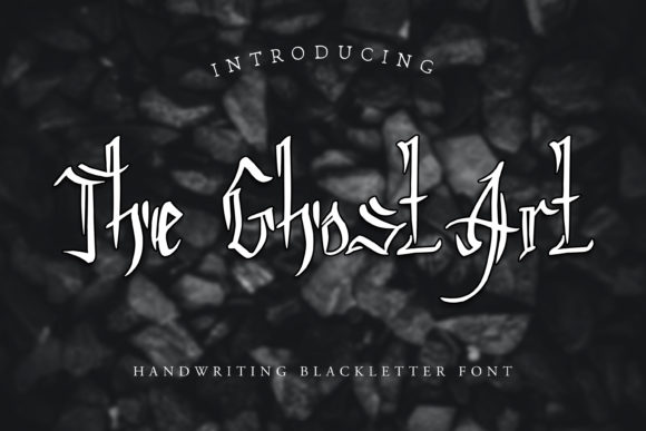 The Ghost Art Font: A Bold Choice for Eye-Catching Campaigns