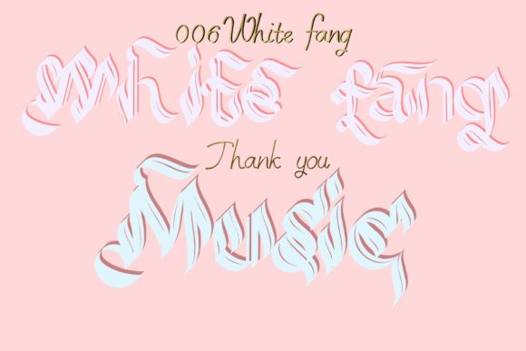 White Fang Font: A Bold Typeface for Marketers and Designers
