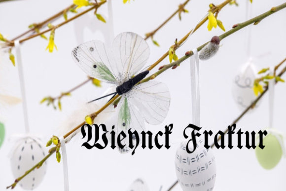 Wieynck Fraktur: A Typeface That Captures Attention